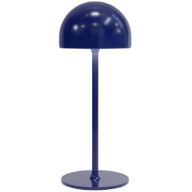 Sirius Tim uppladdningsbar bordslampa, blå, 30 cm