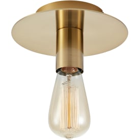 Markslöjd Piatto loftlampe, messing