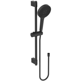 Ideal Standard Idealrain Solos brusesæt, vandbesparende,  sort