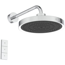 Ideal Standard Idealrain Solos takdusj, Ø33 cm, krom