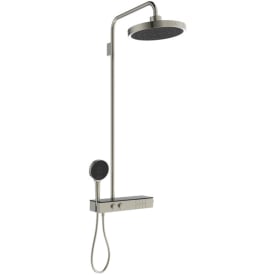 Ideal Standard Ceratherm Solos brusesæt, vandbesparende,  sølv