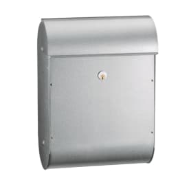 Me-fa Quartz 825 postkasse, med lås, galvaniseret
