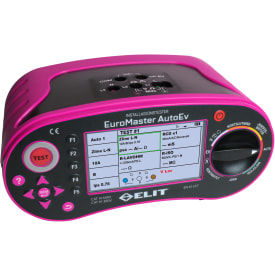 ELIT EuroMaster AutoEv installations- og ladestandertest, pink