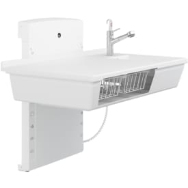 Pressalit Care stellebord, 80x140 cm, hvit