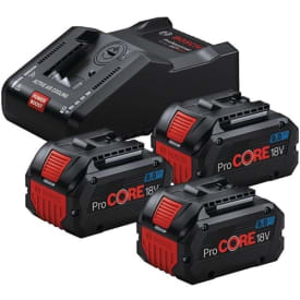 Bosch ProCORE startersæt 18 V med 3x8,0 Ah og GAL 18V-160