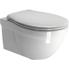 GSI Classic vägghängd toalett, antibakteriell, vit