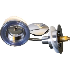 K. Neerskov bottenventil, push-open, krom