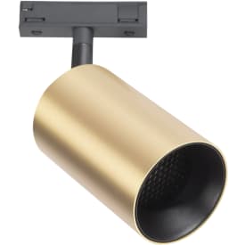 Antidark Designline Tube Pro 1F skinnespot, GU10, messing