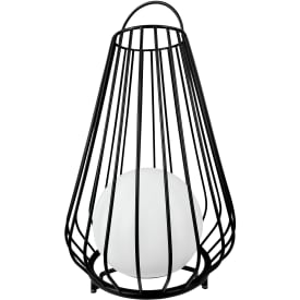 Dyberg Larsen Evesham solcellslykta, svart, 48 cm