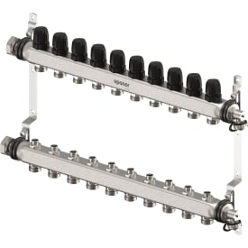 Uponor Vario S 1" gulvvarmefordeler, 10 kretser
