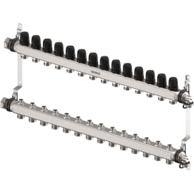 Uponor Vario S 1" gulvvarmefordeler, 13 kretser