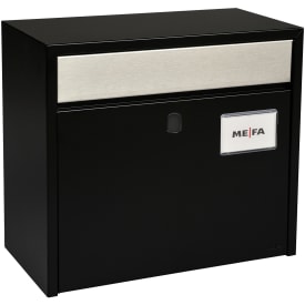 Me-fa Etude 900 postkasse, uden lås, sort