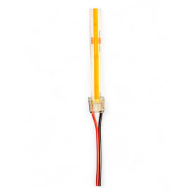 SmartClip til 10mm COB LED Bånd m. 15cm ledning - 5-pak