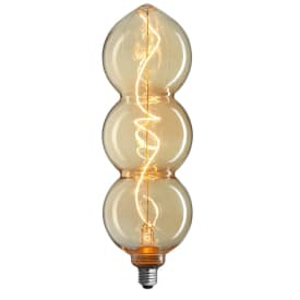 Unison Triple E27 globepære, 3-trins dæmp, 4W