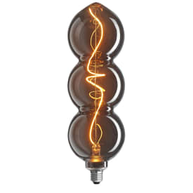 Unison Triple E27 globepære, 3-trins dæmp, 4W