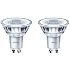 6 stk Philips Classic GU10 spotpære, 2700K, 3,5W, 2-pak