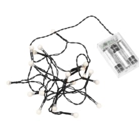 Konstsmide Cherry lyslenke, batteri, 20 varmhvite lys, 1,52 meter
