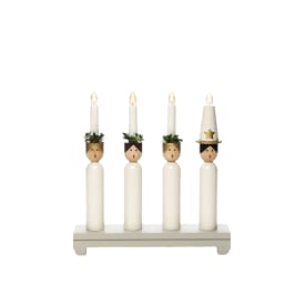4 st Konstsmide Lucia adventsljusstake, 4 ljus