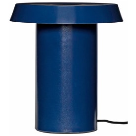 Hübsch Keen bordslampa, mörkblå