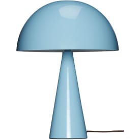 Hübsch Mush bordslampa, ljusblå, 33 cm