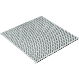 Aco Vario 2.0 skrapgaller, 60x60 cm, rostfritt stål
