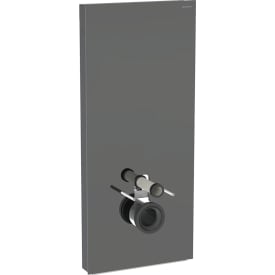 Geberit Monolith Plus cisterne til væghængt toilet, 114 cm, gråt glas