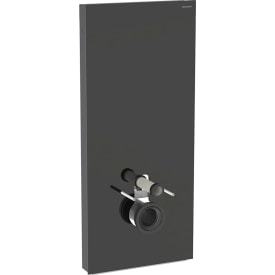 Geberit Monolith cisterne til væghængt toilet, 114 cm, sort glas