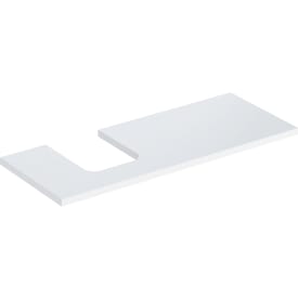 Geberit One benkeplate, 119x47,3 cm, høyglans hvit