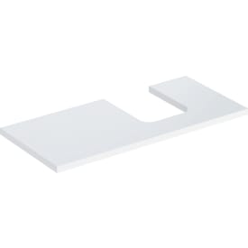 Geberit One benkeplate, 104,2x47,3 cm, høyglans hvit