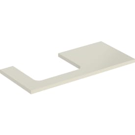 Geberit One benkeplate, 104,2x47,3 cm, høyglans beige