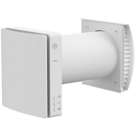 Vega-Flow ventilator med varmegenvinding, mat hvid