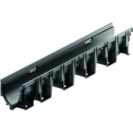 Aco Multiline PP afløbsrende, 100 cm, plast