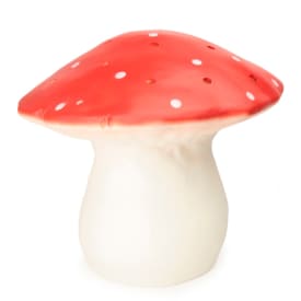 Heico Svamp barnlampa, röd, Ø29x30 cm