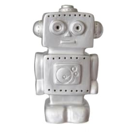 Heico Robot barnelampe, sølv