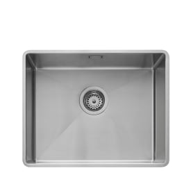 Secher Kolding 500 kjøkkenvask, 52,8x42,8 cm, rustfritt stål