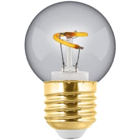e3light Vintage E27 kronepære, 2200K, 1,2W