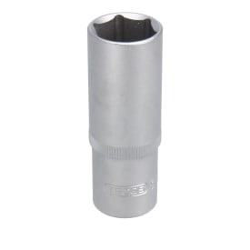 Tecos top, sekskant, 1/2", lang, 21 mm