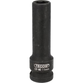 Tecos krafttop, 1/2", lang, 11 mm