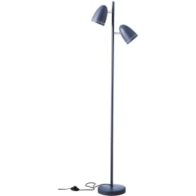 Superliving Dynamo Twin gulvlampe, grå