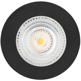 Hilux D1 indbygningsspot, 2,8W, 2700K, sort