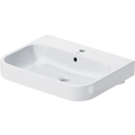 Duravit Happy D.2 Vask 65cm med 1 Tapphull