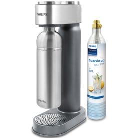 Philips GoZero Sodamaker sodavandsmaskine, rustfrit stål