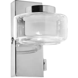 Ledvance Orbis Flame væglampe, 3000-4000K, krom