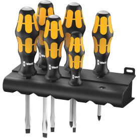 Wera 932/918 Kraftform skrutrekkersett, 7 deler