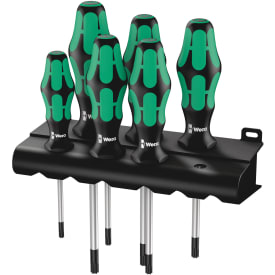 Wera 367 Kraftform skrutrekkersett, torx-spor, 6 deler