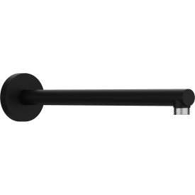 Hansgrohe brusearm, 39 cm, mat sort