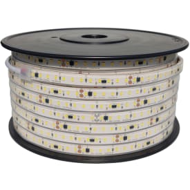LED Strip 230V 50m 5W 2700K RA90 450 lumen IP66 10cm klip dæmpb.