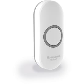 Resideo Honeywell Home trykknappp til ringeklokke, trådløs, hvit