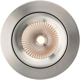 The Light Group One 360° SunLike  indbygningsspot, 3000K, aluminium
