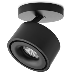 Antidark Easy Braccio W100 påbygningsspot, sort